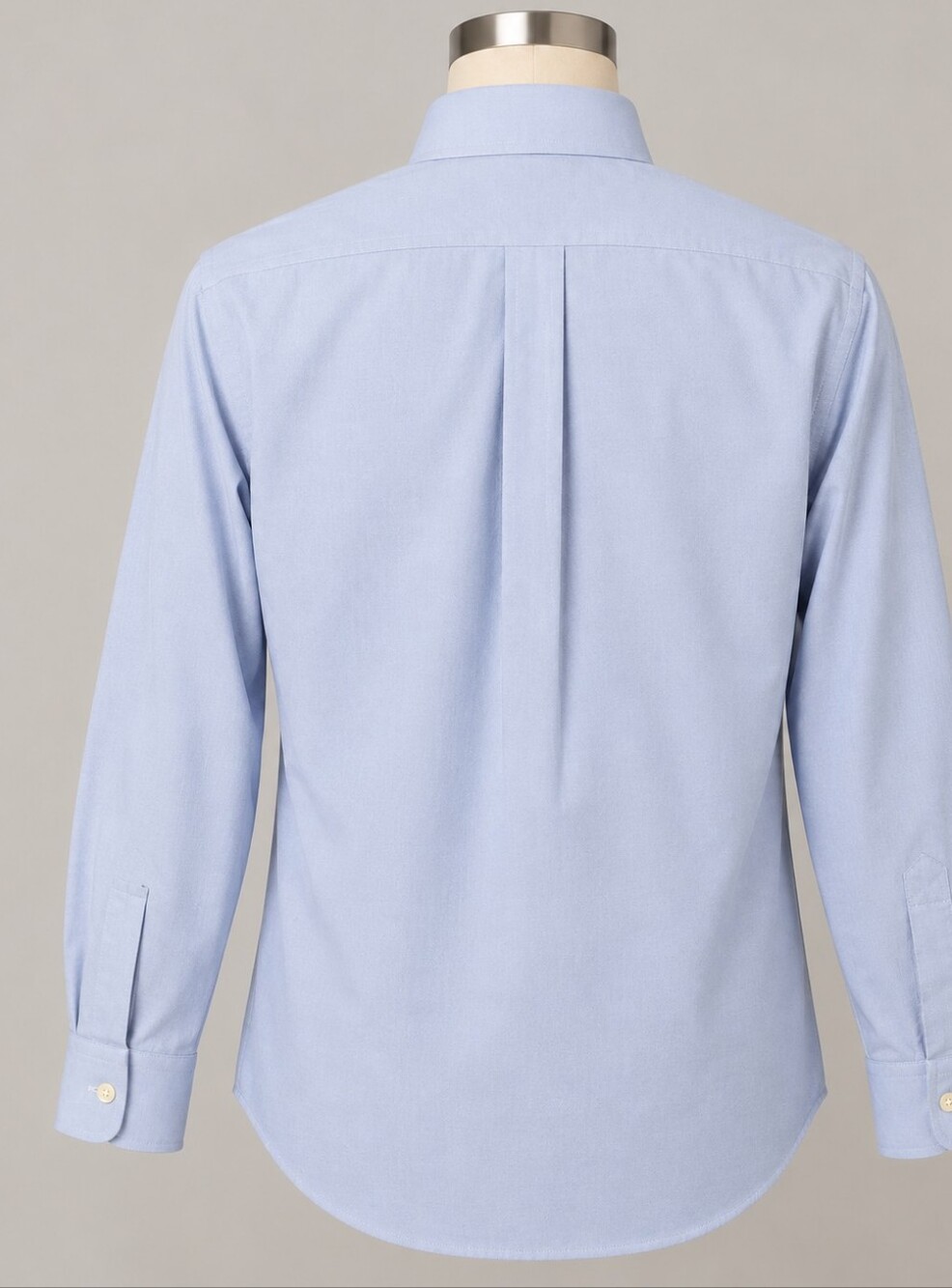 Brooks Brothers Men’s Light Blue Supima Cotton Non-Iron Oxford Shirt 18 - Picture 2 of 8